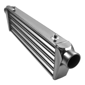 1xuniversal Maxpeedingrods Yp6guz Tube And Fin Aluminum Turbo Front Mount Intercooler 27 Inch X 7 2.5