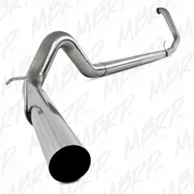 T409 Mbrp 882663112272 Fits 1999-2003 Ford F-250/350 7.3l 4in Turbo Back Single No Muffler
