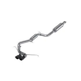 S4200409bt Mbrp Exhaust For 13-17 Ford Focus St 2.0l Ecoboost Dual Center Outlet T409 3in Cat Back