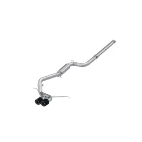 S42013cf Mbrp Exhaust For 13-18 Ford Focus St 2.0l Ecoboost Ss 3in Cat-back Dual Outlet With Carbon
