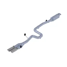 S4202409 Mbrp Exhaust For 14-19 Ford Fiesta St 1.6l Ecoboost 3in Dual Outlet T409 Cat Back
