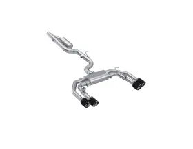 S46193cf Mbrp Exhaust 3 Inch Cat-back 2.5 Quad Split Rear Exit T304 Cf Tips Active