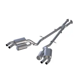 S4704al Mbrp Exhaust For 2018 Kia Stinger 3.3l Rwd/awd 2.5in Cat Back Dual Rear Exit Without Tips