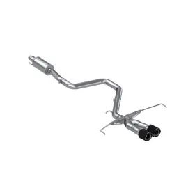 S47053cf Mbrp Exhaust For 2019 Hyundai Veloster Turbo Cat Back - T304 Stainless Carbon Fiber