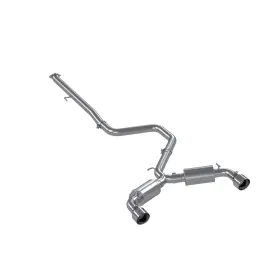 S4706al Mbrp Exhaust For 2019 Hyundai Veloster N 2.0l Turbo 3in Cat Back - Aluminized Steel