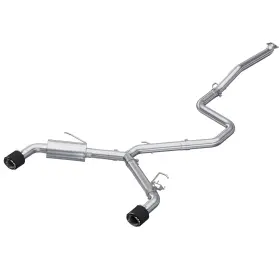 S47103cf Mbrp Exhaust For 22-23 Hyundai Elantra N 2.0l Turbo T304 5in Od Cf Tips Dual Outlet 3in