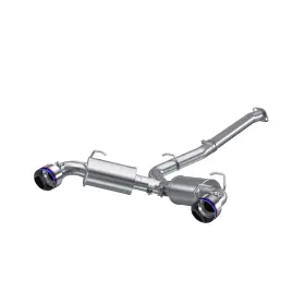 S48043be Mbrp Exhaust For 13-16 Subaru Brz 2.0l/ 2.4l 3in Dual Split Rear Cat Back With Burnt End