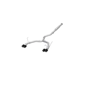 S48083cf Mbrp Exhaust For 2022 Subaru Wrx 3in Cat-back Dual Split Rear Quad Carbon Fiber Tips