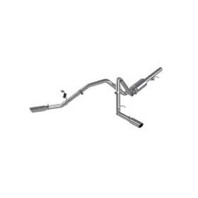 S5056409 Mbrp Exhaust For 2009 Chev/gmc 1500 4.8/5.3l Ec/cc Excluding 8 Bed Cat Back Dual Split