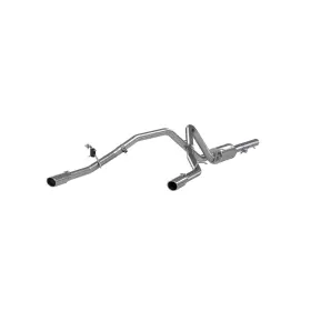 S5058al Mbrp Exhaust For 2009 Chev/gmc 1500 4.8/5.3l Ec/cc Excluding 8 Bed Cat Back Dual Split