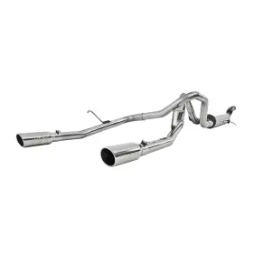 S5074409 Mbrp Exhaust For 09-11 Chev/gmc Colorado/canyon 5.3l V8 Ec/cc-sb Cat Back Dual Split