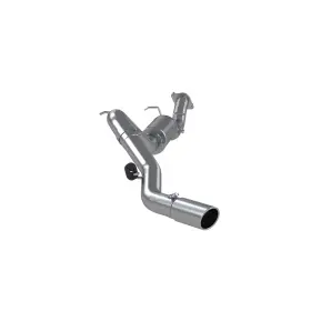 S5078al Mbrp Exhaust For 07-10 Chevy/gmc 2500hd Pu 6.0l V8 3.5in Single Side Exit Alum Cat Back
