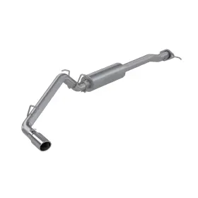 S5090al Mbrp Exhaust For 17 Chevrolet Colorado 2.5l/3.6l 3in Cat Back Single Side Exit With 4in