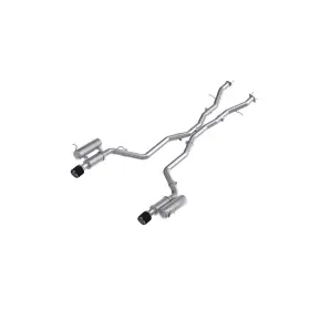 S51073cf Mbrp Exhaust 3 Inch Cat-back Dual Rear Exit T304 Cf Tips Street