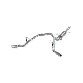 S5110al Mbrp Exhaust For 2003 Dodge Ram Hemi 1500 5.7l Sc/cc-sb Cat Back Dual Split Side