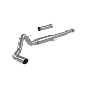 S5209al Mbrp Exhaust For 2021 Ford F150 2.7l/3.5l/5.0l 4in Aluminized Steel Cat-back - Race