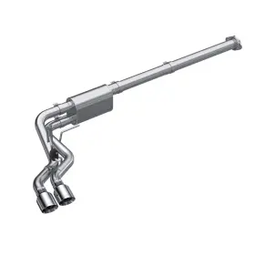 S5217304 Mbrp Exhaust For 2021 Ford F-150 2.7l Ecoboost / 3.5l 5.0l 3in Cat Back