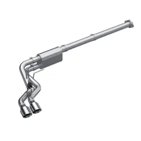 S5217al Mbrp Exhaust For 2021 Ford F-150 2.7l Ecoboost / 3.5l 5.0l 3in Cat Back