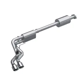 S5219304 Mbrp Exhaust For 2021 Ford F150 T304 Pre-axle Street Profile 2.5in Od Tips 3in Cat