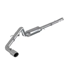 S5227al Mbrp Exhaust For 2019 Ford Ranger Ecoboost 2.3l 4in Od Tip Single Side Exit 3in Al Cat