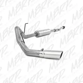S5230al Mbrp Exhaust Aluminized Steel 3in Cat Back Single Side For 11-14 F150 5.0l Rc