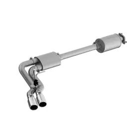 S5262al Mbrp Exhaust For 15-20 Ford F150 T409 Pre-axle 4in Od Tips Dual Outlet 3in Cat Back