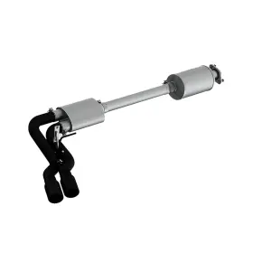 S5262blk Mbrp Exhaust For 15-20 Ford F150 Pre-axle 4in Od Tips Dual Outlet 3in Black Coated Cat