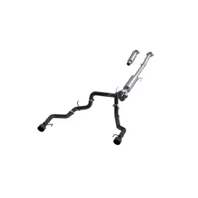 S5268blk Mbrp Exhaust For 22-23 Ford F150 T304 5in Od Black Tip Dual Rear Exit 3in Coated