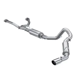 S5301al Mbrp Exhaust For 2022 Toyota Tundra 3.5l Dual Cat-back 4in Single Side Exit Rolled Tip