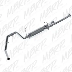 S5314p Mbrp Exhaust Fits 09-19 Toyota Tundra 5.7l Ec-std. And Sb/cc-sb Cat Back Single Side Al P
