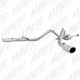 Mbrp Exhaust S5328al Armor Lite Series Cat Back For 2005-2009 Toyota Tacoma 4.0l