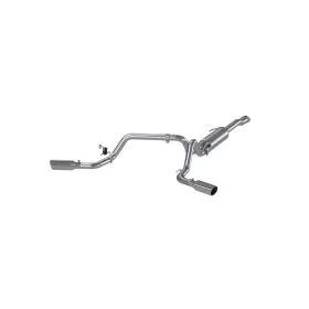 S5340409 Mbrp Exhaust For 2016 Toyota Tacoma 3.5l Ec/cc Cat Back Dual Split Exit T409
