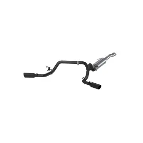 S5340blk Mbrp Exhaust For 2016 Toyota Tacoma 3.5l 3in Cat Back Dual Split Side Black