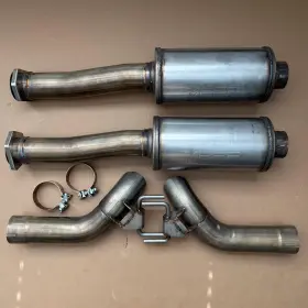 S5600304 Mbrp Exhaust Stainless Cat Back For 2012-18 Mercedes W463 G 4.0l 5.5 V8