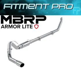 S6100al Mbrp Exhaust Armorlite Turboback Side Exit For 1994-2002 Dodge 2500/3500 Cummins