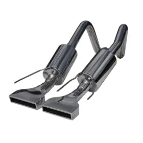 S7002304 Mbrp Exhaust For 2005-2008 Chev Corvette Dual Muffler Axle Back Rectangular Tips