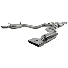 S7110304 Mbrp Exhaust For 08-11 Dodge Challenger Srt8 6.1l Hemi T304 Cat Back Dual Split Rear