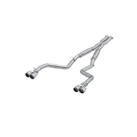 S7115al Mbrp Exhaust For 15-16 Dodge Challenger Rt 5.7l Aluminized Steel 3in Dual Rear Cat-back