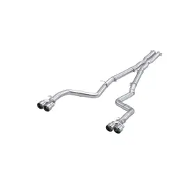 S7116al Mbrp Exhaust For 15-16 Dodge Challenger 5.7l Hemi Cat Back Dual Split Rear