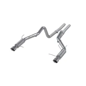 S7260304 Mbrp Exhaust For 11-12 Ford Shelby Gt 500 T304 3in Cat Back Dual Split Rear Race Version