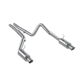 S7269409 Mbrp Exhaust For 05-09 Ford Shelby Gt500 / Gt Dual Split Rear Street Version 4in Tips