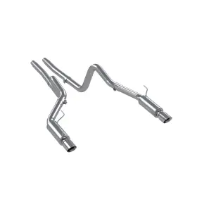 S7270409 Mbrp Exhaust For 05-09 Ford Shelby Gt500 / Gt Dual Split Rear Race Version T409 4in