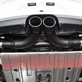 S7607blk Mbrp Exhaust Armor Black Center Muffler Bypass For 2014-2018 Porsche 991/911 Gt3 Gt3rs