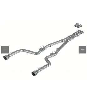 Mbrps7118al Mbrp 3 Inch Race Cat-back With Tips 2017-2023 Dodge Charger 5.7l 6.2l Hellcat 6.4l Srt