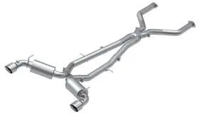 S4404304 Mbrp 3 Inch Cat Back Dual Rear T304 Infiniti Q60 3.0l Rwd/awd 2017-2022