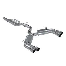 S4601304 Mbrp Fits 15-18 Audi S3 304ss 3in Quad Split Rear Exit C/b System