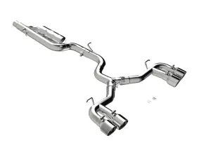 Mbrp S4612304 Armor Pro Series Cat-back Exhaust For Volkswagen Golf R 2022-2024 3in Quad