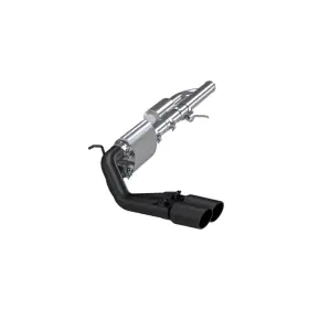 S5081blk Mbrp Pre Axle 3 Inch Cat Back Exahust W Blk Tips For Silverado Sierra 1500