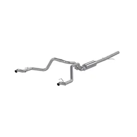 S5085304 Mbrp Fits 2019 Chevrolet Silverado 1500 4.3l/5.3l 2.5in Cat Back Dual Rear Exit