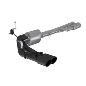 S5092blk Mbrp Fits 2019 Chevrolet Silverado 1500 4.5l/5.3l Pre-axle Dual Side Exit With